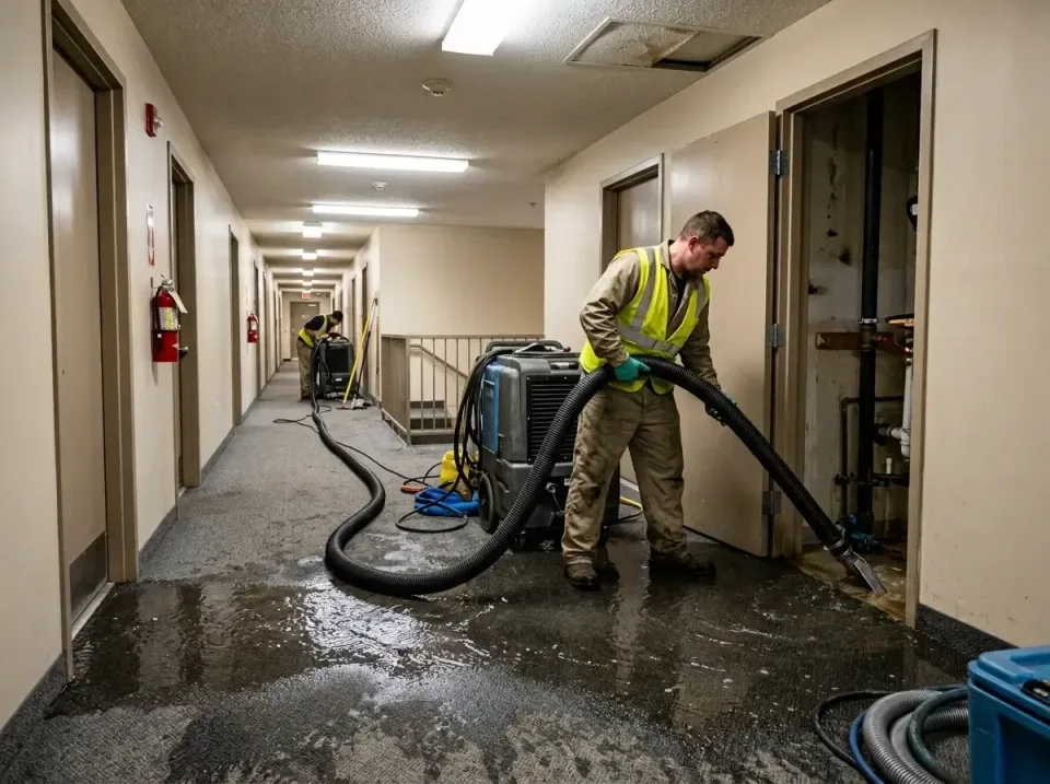 multi-unit-apartment-hallway-f-005 — frequently asked questions, Emergency Burst Pipe Water Extraction & Removal in Oldsmar,…
